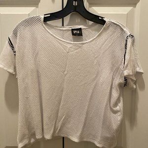 LF white fishnet t-shirt!!